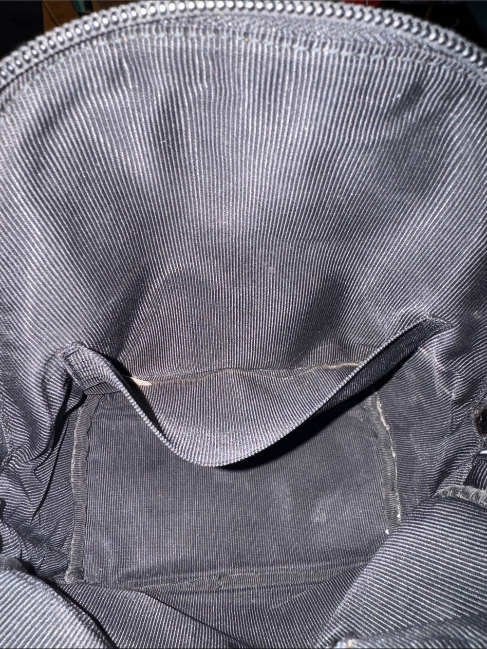 Furla Black Pebbled Leather Mini Backpack with Silver Studs - Picture 13 of 15